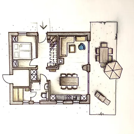 Haffkoje - Mit Kamin Und Sauna Fuer 6 Personen * Pepelow