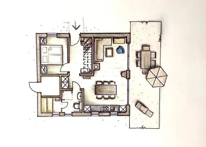 Haffkoje - Mit Kamin Und Sauna Fuer 6 Personen * Pepelow